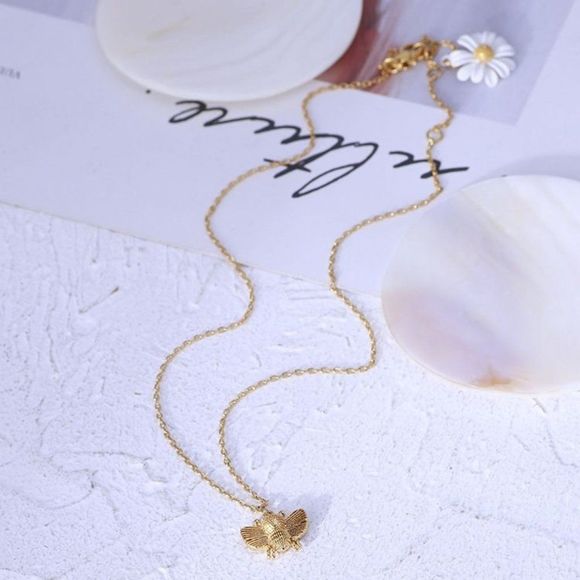 Kate Spade All Abuzz Bee and Into the Bloom Flower Pendant Necklace - Picture 4 of 11